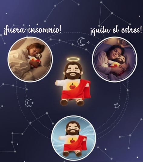 Peluche De Jesús Para Dormir Anti-estrés